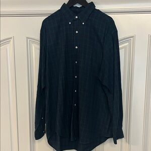 Polo Ralph Lauren Dark Green Plaid Yarmouth Button Down